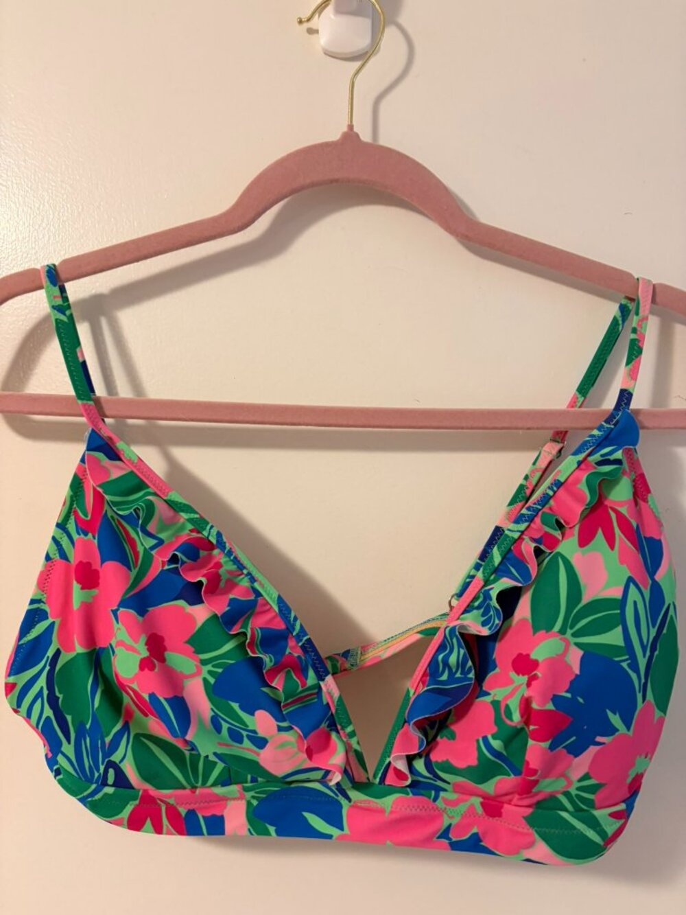 ✨ J.Crew Bright Tropical Hibiscus Floral Bikini Set (2 pieces) ✨